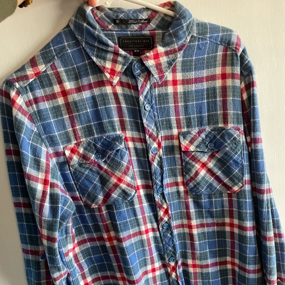 Forever 21 Fitted long sleeve button up.
